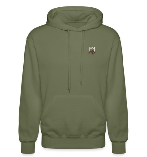 Wood King Ethan hoodie Classic Olive