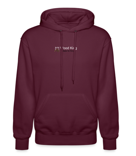 Wood King hoodie red 2.0